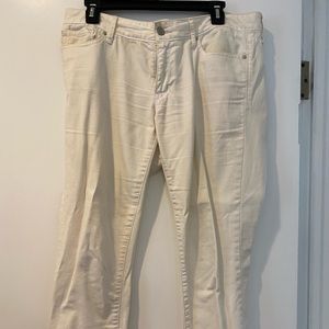 Short White Jeans